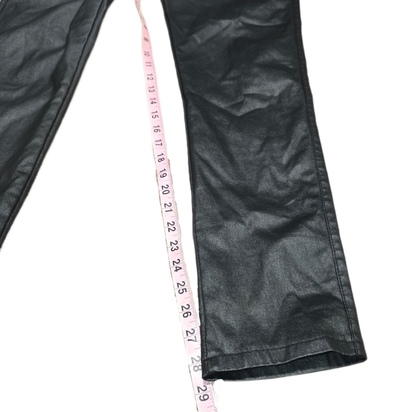 Apperloth A Plus High Waist PU Leather Skinny PantsXXL - Picture 8 of 16